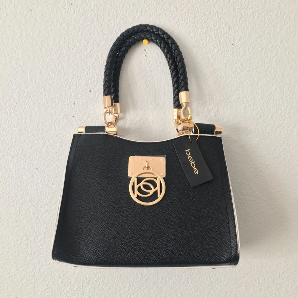 BEBE Kate Mini Shopper Satchel Crossbody